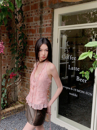 punk lace Top
