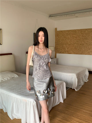 sequin skirt set 01