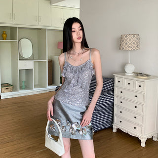 sequin skirt set 01