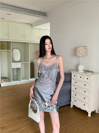 sequin skirt set 01