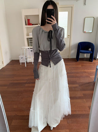 bow waist Top