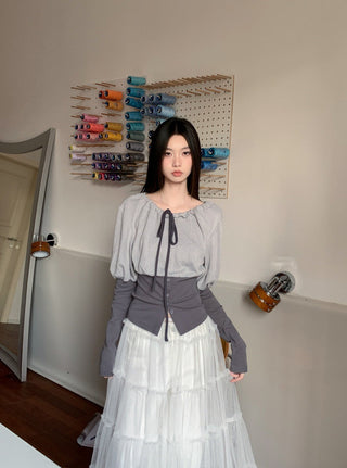 bow waist Top