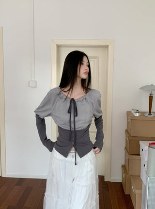 bow waist Top