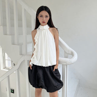 white halter Top