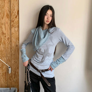 knit turtleneck top