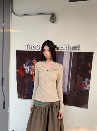 twist knit top