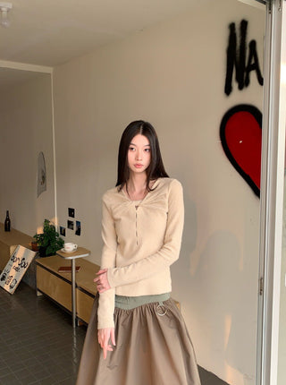 twist knit top