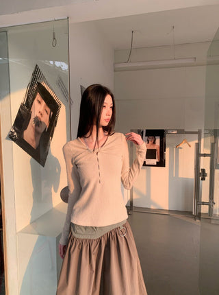 twist knit top