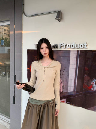 twist knit top