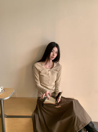 twist knit top