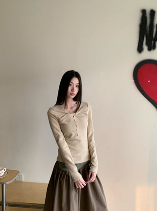 twist knit top