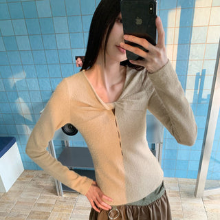 twist knit top