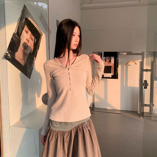 twist knit top