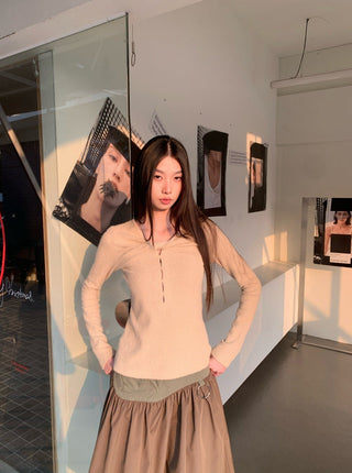 twist knit top