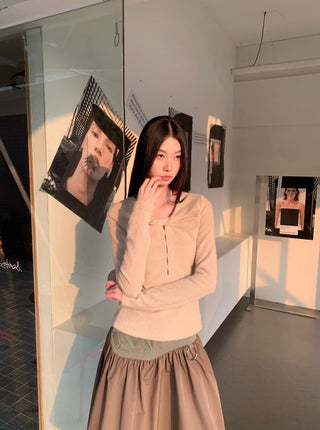twist knit top