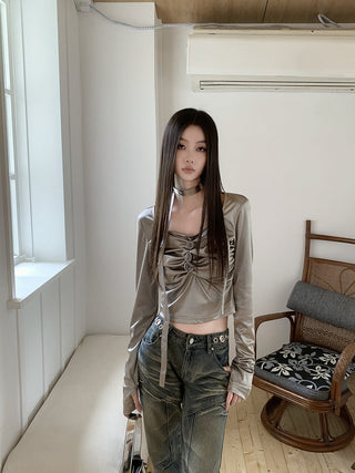 square neck top