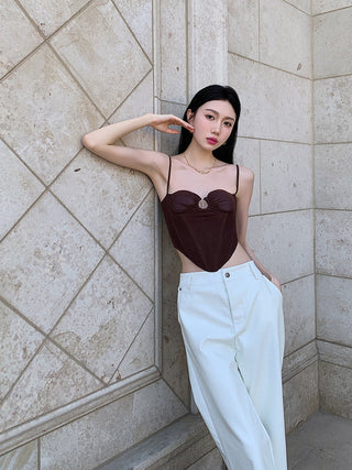 fishbone corset top