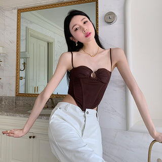 fishbone corset top