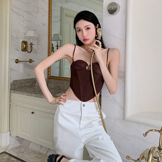 fishbone corset top