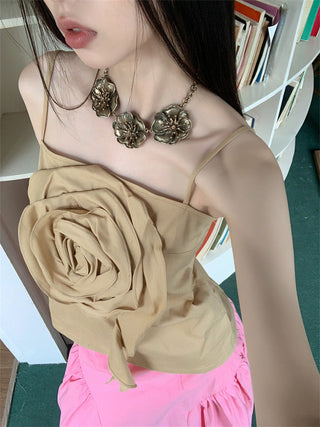 3D flower shirt