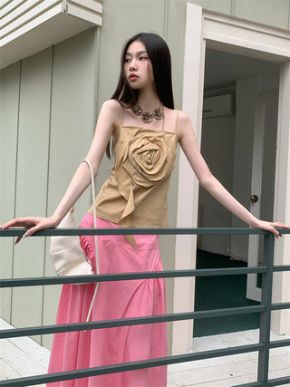 3D flower shirt