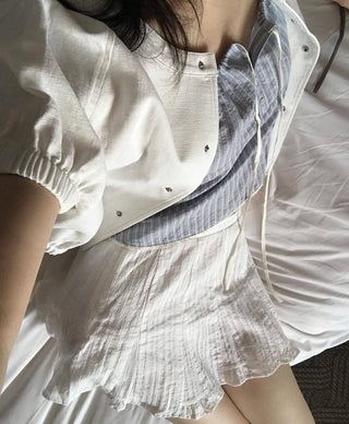 bow lace top