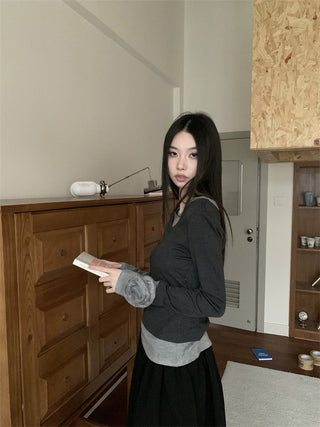 rose cuff sweater