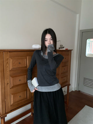 rose cuff sweater