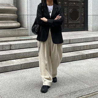 Balloon Cotton Easy Pants