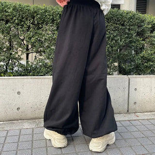 Wide jogger pants