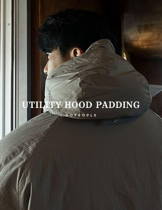 Hooded Utility Padded Jacket (4 colors)