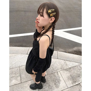Shirred Mini Dress