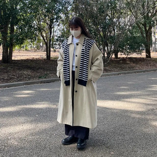 2-way hooded trench coat