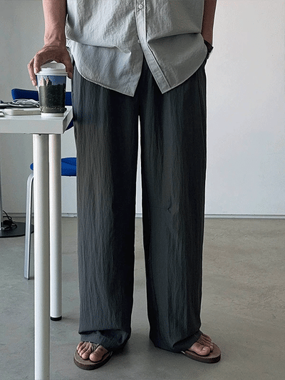 Flowy Balloon Wide Elastic Waist Pants