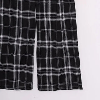 Color Check Easy Pants