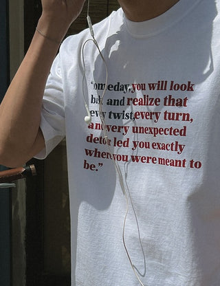 Someday short-sleeve t-shirt (4 colors)