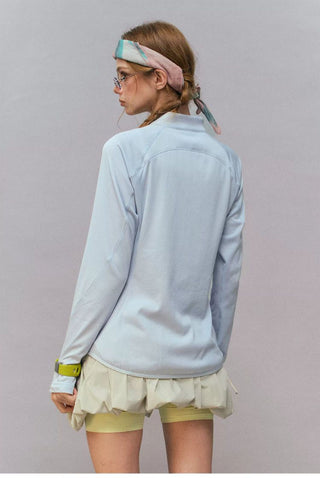 [Monterest] Fleece-Lined Stand Collar Zip-Up Jacket