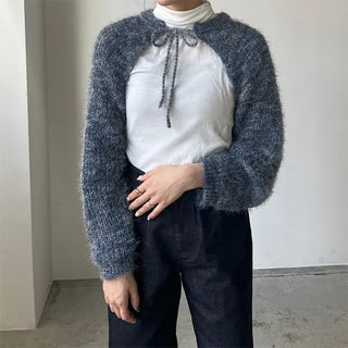 Mixed Bolero Cardigan