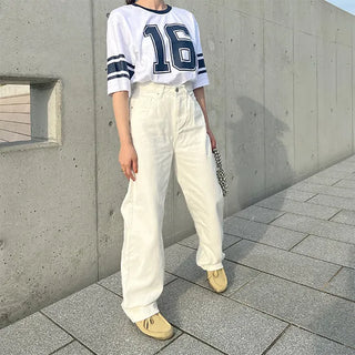 Loose cotton pants