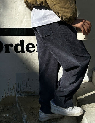 Oni Heavy Ribbed Elastic Pants (High Q)