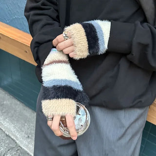 Fluffy Colorful Hand Warmers