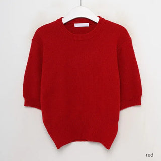 Colorful round knit