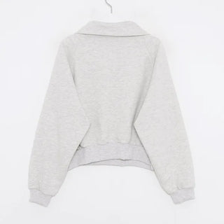 Half-zip sweatshirt