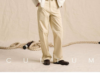 [CULTUM] Lyocell Denim Harrington Jacket