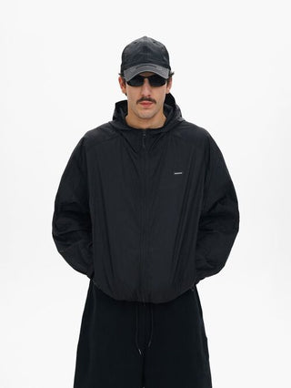 [MASONPRINCE] 3M Reflective Lettering Coach Jacket