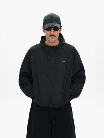 [MASONPRINCE] 3M Reflective Lettering Coach Jacket