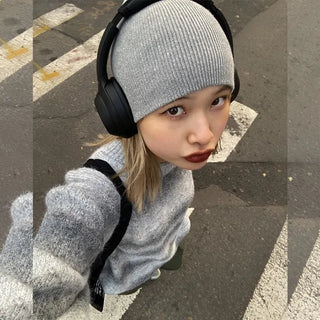 Basic knit hat