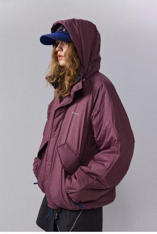 [Monterest] Water-Resistant Stand Collar Padded Jacket