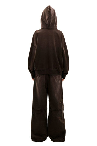 [Moromoro2] Star Studded Distressed Hoodie &  Pants