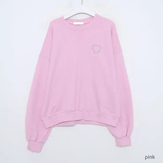 Back lettering sweatshirt